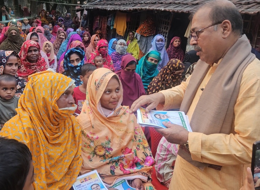 ধানের শীষ জিতলে তারেক রহমান জিতবে শার্শায় উঠান বৈঠকে মফিকুল হাসান তৃপ্তি।