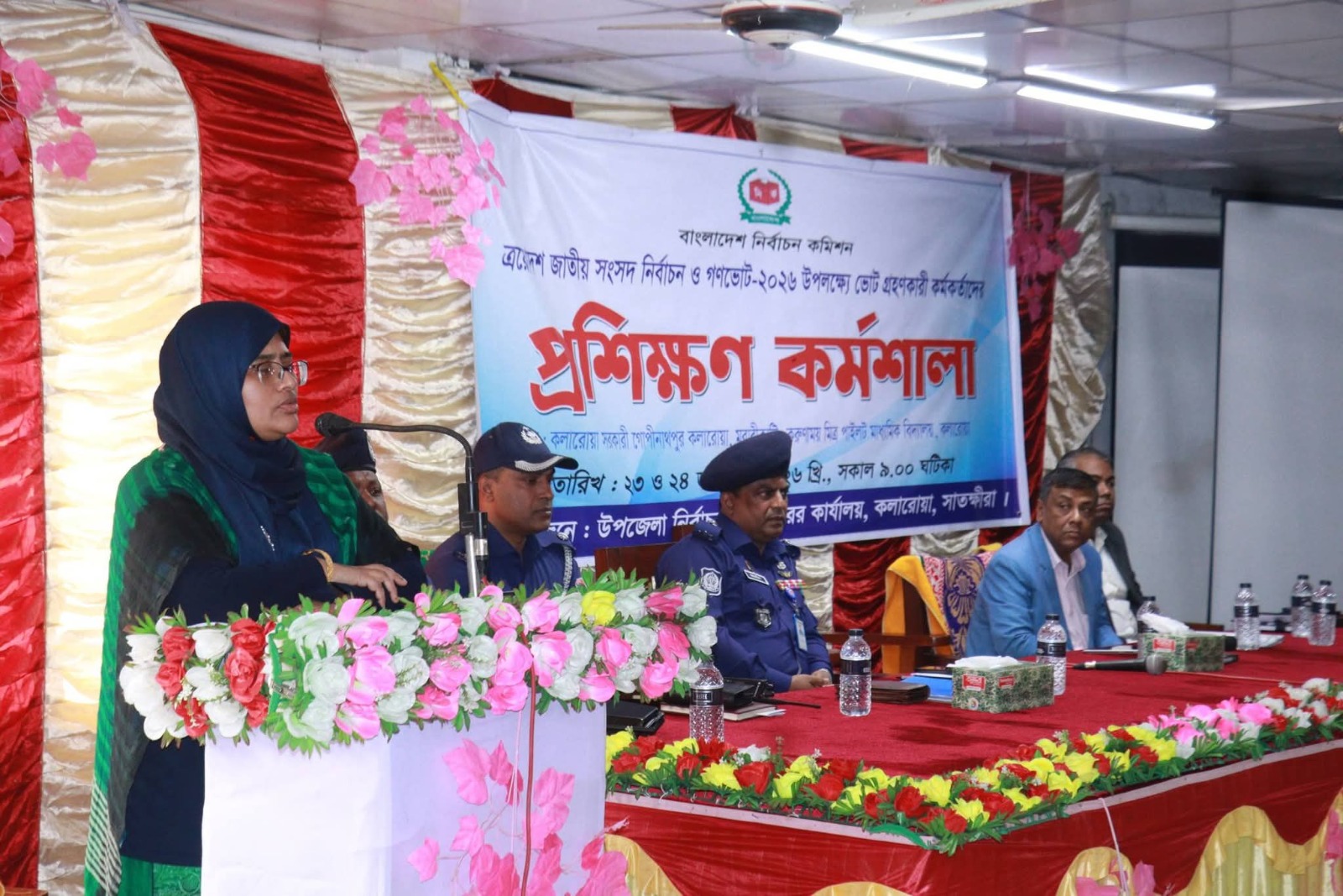 সাতক্ষীরায় গ্রহণযোগ্য নির্বাচন নিশ্চিত করতে নিরলস প্রচেষ্টা চালাচ্ছেন ডিসি