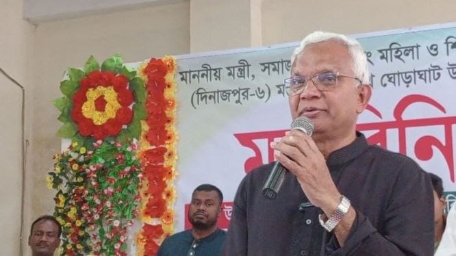 অপরাধী আমার ভাই হলেও ছাড় নেই, সুশাসনই শেষ কথা’: সমাজকল্যাণমন্ত্রী