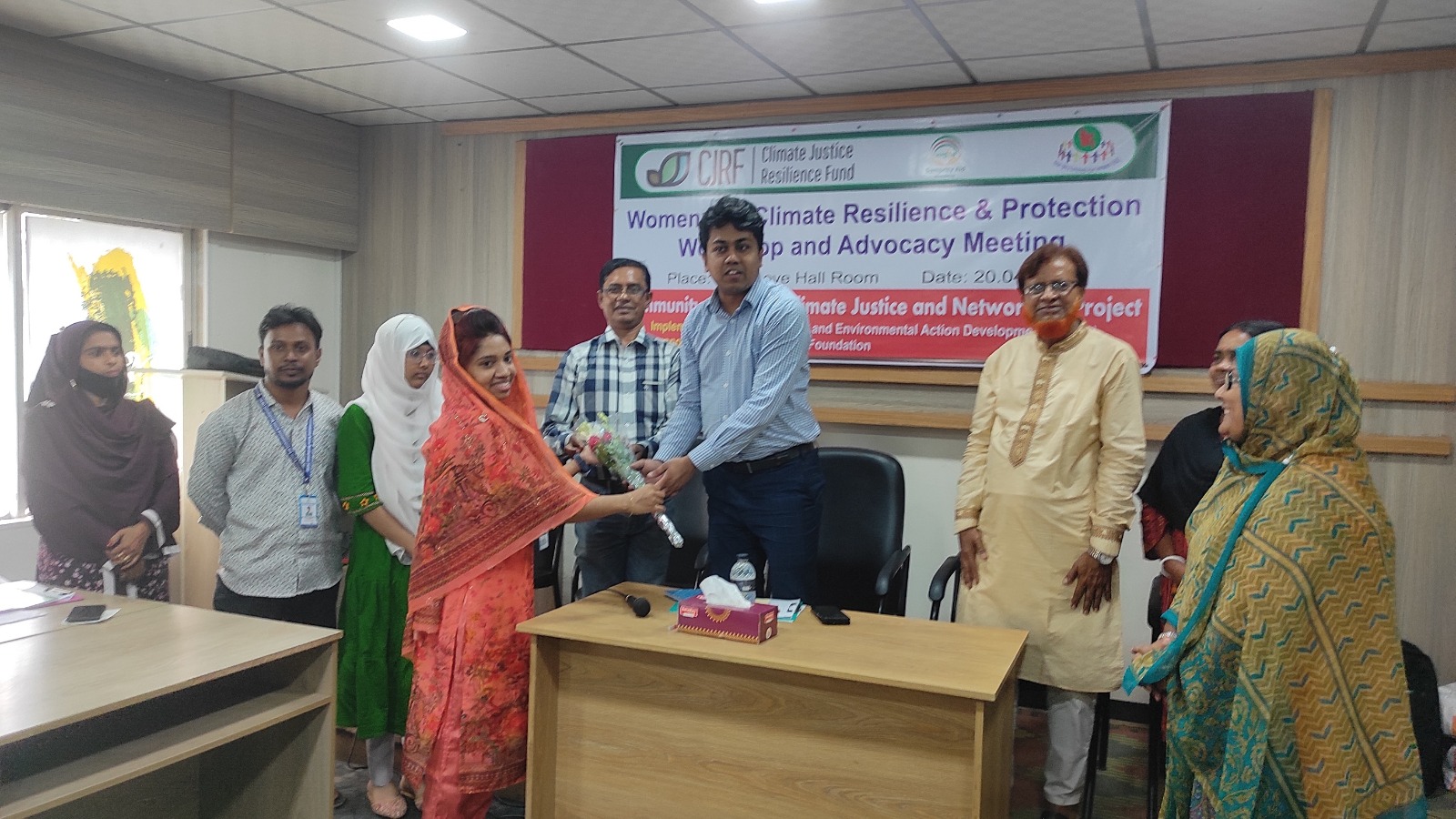 সাতক্ষীরায় নারী-নেতৃত্বাধীন জলবায়ু সহনশীলতা ও সুরক্ষা বিষয়ক কর্মশালা অনুষ্ঠিত