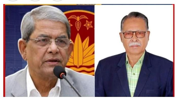রাষ্ট্রপতি নির্বাচিত হওয়ায় মির্জা ফখরুল ইসলাম আলমগীরকে শুভেচ্ছা জানিয়েছেন আলহাজ্ব আব্দুর রউফ