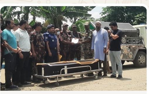 ভারতে অগ্নিদগ্ধ হয়ে নিহত সাতক্ষীরার আলিমুজ্জামান সাজুর দাফন সম্পন্ন